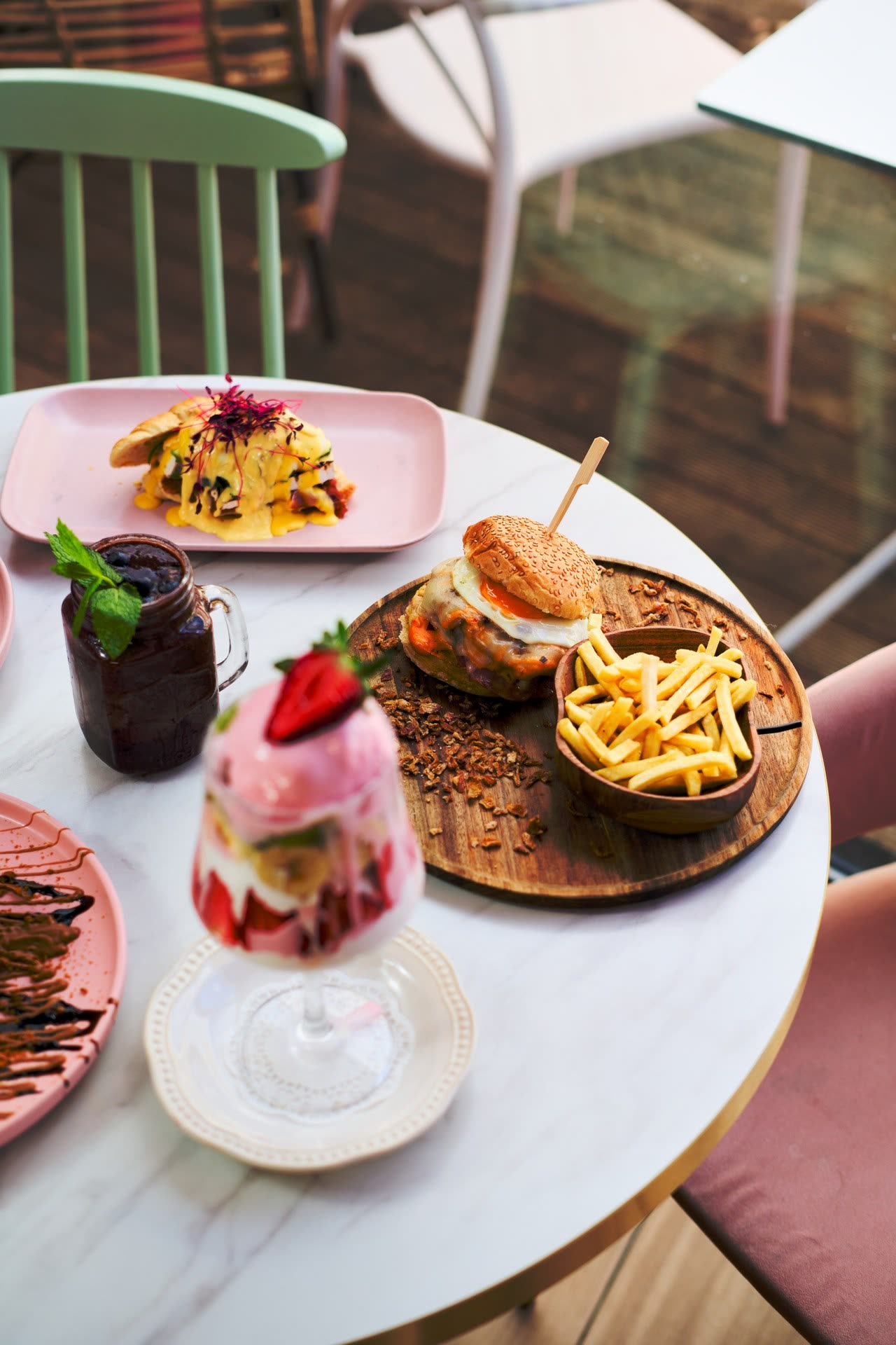 Composição gastronómica para campanha